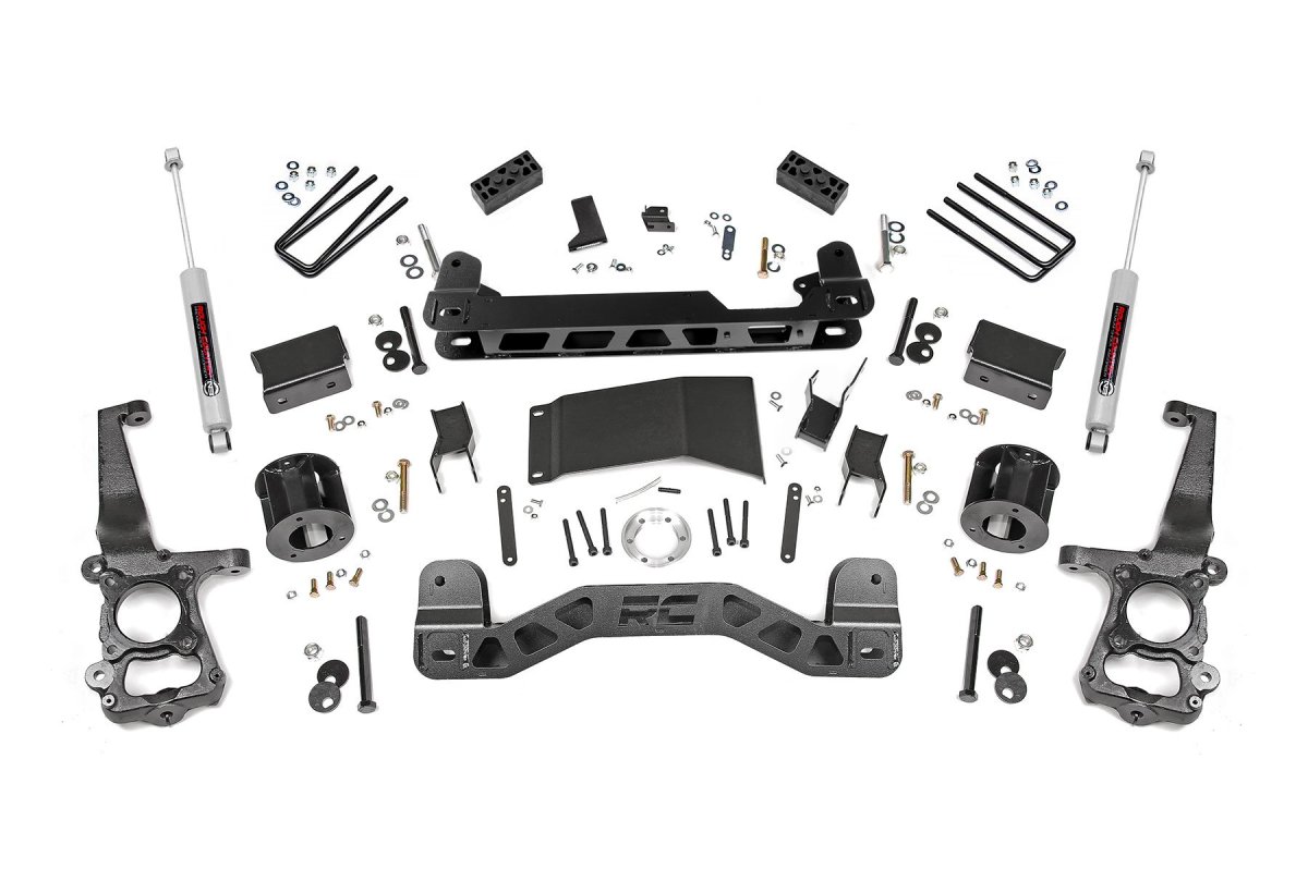 Ford F-150 Suspension Lift Kit - Rough Country - 4 Inch - '15-'20